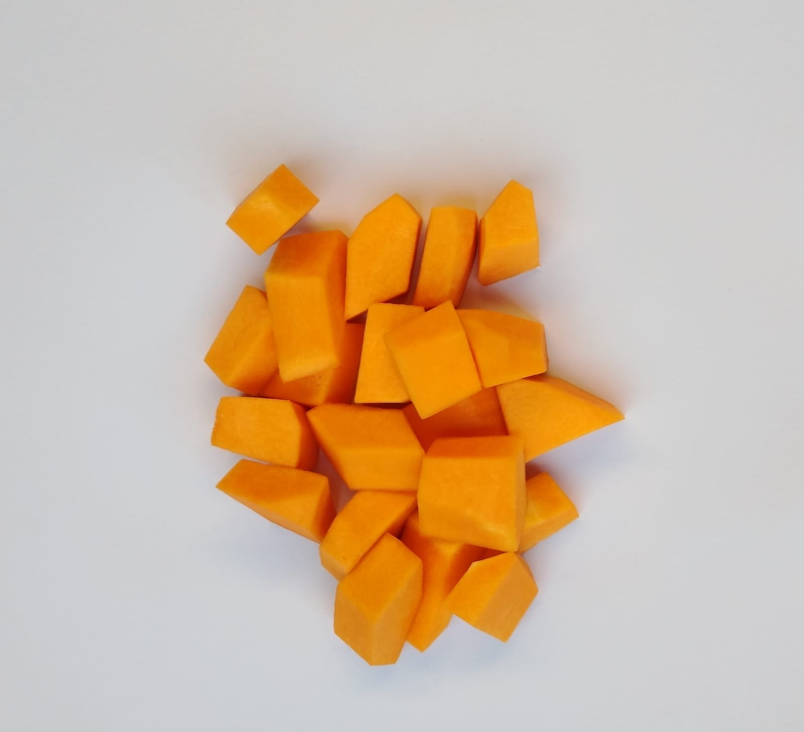 Diced Pumpkin